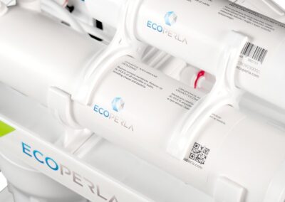Top view of Ecoperla Flora reverse osmosis